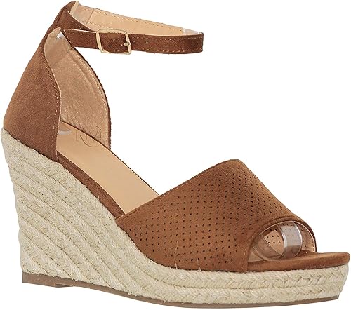 buckle espadrille sandals
