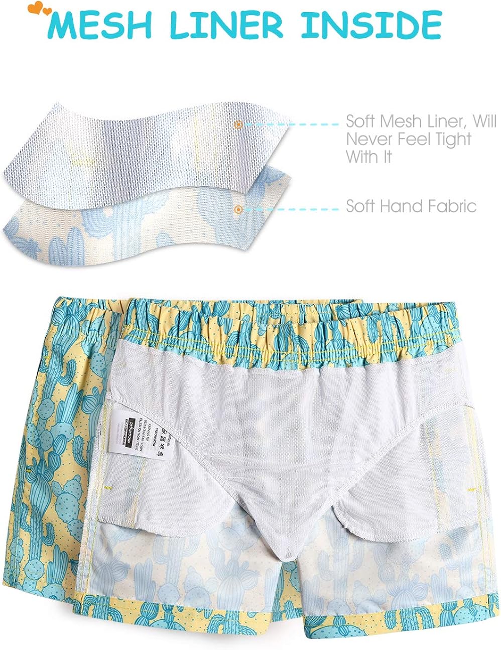 maamgic Swim Trunks Boys Toddler Bathing Suits for Kids Swimwear Baby Boy Swimsuit Boys Swim Shorts: Clothing