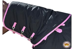 HILASON 1200D Winter Waterproof Poly Turnout Horse Hood Neck Cover | Covers for Horses