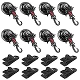 Vashly Heavy Duty Suction Cup 8Pcs Strong Suction