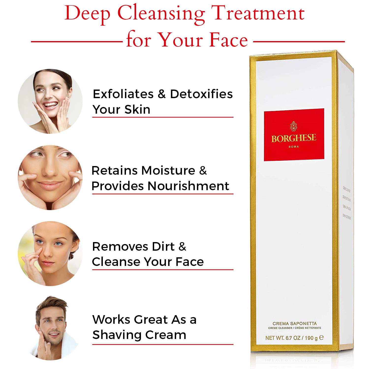 borghese cream cleanser