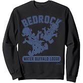 The Flintstones Bedrock Water Buffalo Lodge Collegiate Sweatshirt