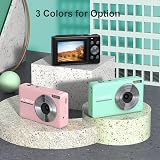 Andoer Andor Digital Camera 32GB 1080P 44MP 2.5 Inch IPS Pink with 2 Batteries view 4