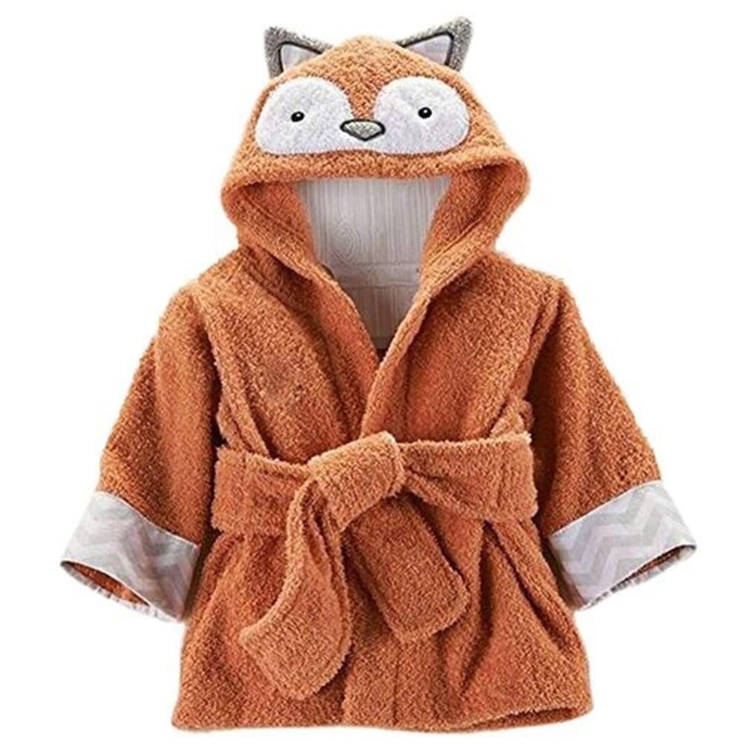 Bebe Garcon Fille Mignon Animal Doux Peignoir En Coton Capuche Serviettes De Bain Pour Bebe Petit Lion 0 24 Mois Le Bain Bebe Puericulture Centroarco Com