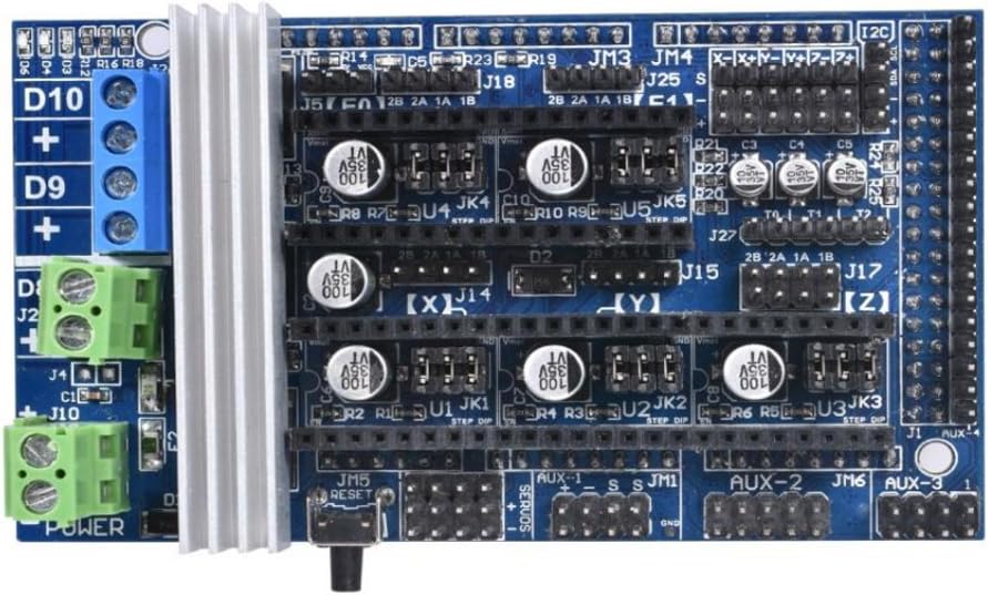 PoPprint Ramps1.6 Board Upgraded Ramps1.5 Ramps1.4 Controller Expanding board for 3D Printer