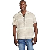 Guess Mens Short Sleeve Arrow Jacquard Shirt