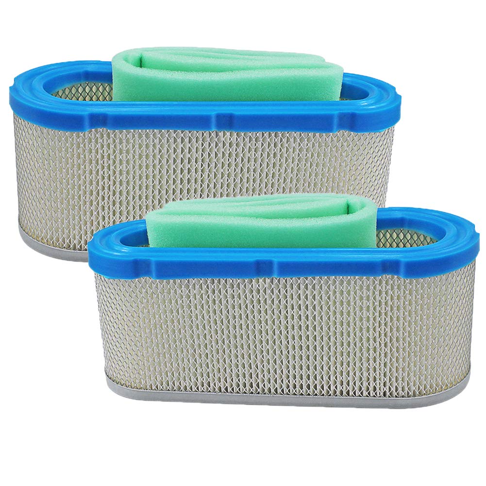 Air Filter 36356 & Pre Filter 36357 Replacement for Tecumseh OHV110 OHV115 OHV120 OHV125 OHV130 OHV140 OHV150 OHV155 OHV16 OHV165 OHV17 OHV175 Lawn Mower (2 PC)