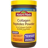 Nature Made Collagen Peptides Powder, Type 1 and 3, 11.2 oz | Joint Support Collagen Powder Unflavored, Sugar Free, Keto Friendly with Biotin for Hair, Skin &amp; Nails Support, 28 Day Supply