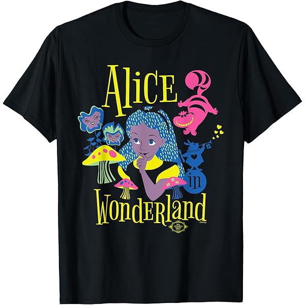 Amazon.com: Disney Alice in Wonderland Retro Seventies Style