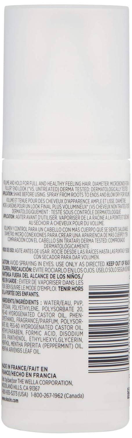 Nioxin 3D Styling Hair Thickening Spray with Peppermint Oil, 5.1 Oz: Premium Beauty