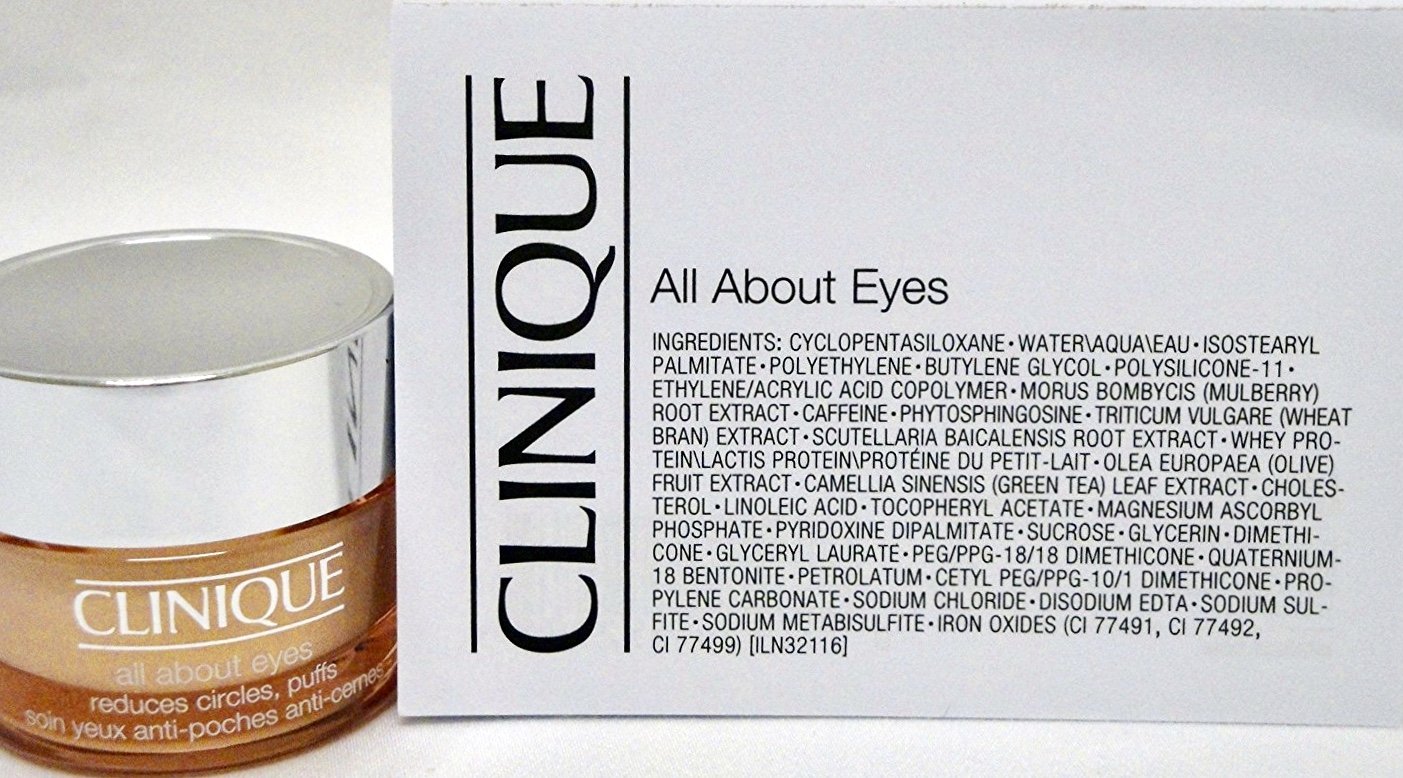 Clinique All About Eyes Reduces Puffs Circles .5oz / 15ml: Beauty
