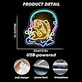 SIGNSHIP Fishing Neon Sign LED Light Wall Decor USB Powered view 3