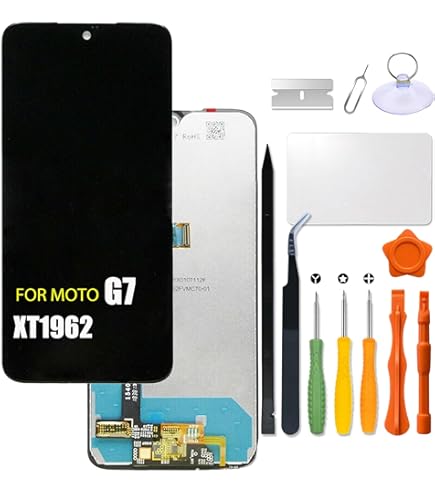 Amazon.com: for Moto G7 XT1962-1 Screen Replacement LCD Screen for
