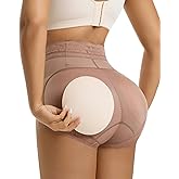 Aoeist Padded Underwear Butt Lifting Shapewear for Women Butt Lifter Panties Butt Pads Tummy Control Shorts
