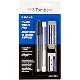 Tombow 57319 Mono Eraser Variety Pack, 4-Pack