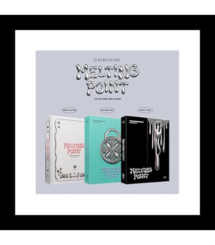 Zerobaseone ZB1-2nd Mini Album Melting Point CD + Pre-Order