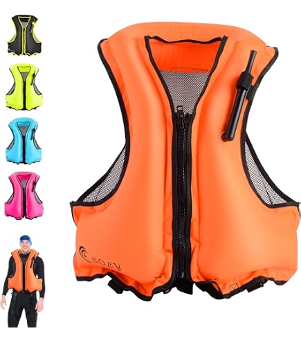 Life Jacket Kids 8-9 Children Snorkel Vest Life Jacket For Boys Girls