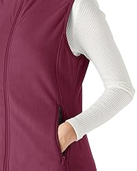 Outdoor Ventures Women's Fleece Vest, Lightweight