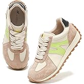 somiliss Wide Toe Box Shoes for Women Microfiber Leather Suede Patchwork Non-Slip Casual Walking Shoes Comfortable Gym Tennis Running Shoes Workout Womens Fashion Sneakers