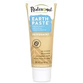 REDMOND Earthpaste - Natural Non-Fluoride Toothpaste, 4 Ounce Tube (3 Pack, Peppermint)