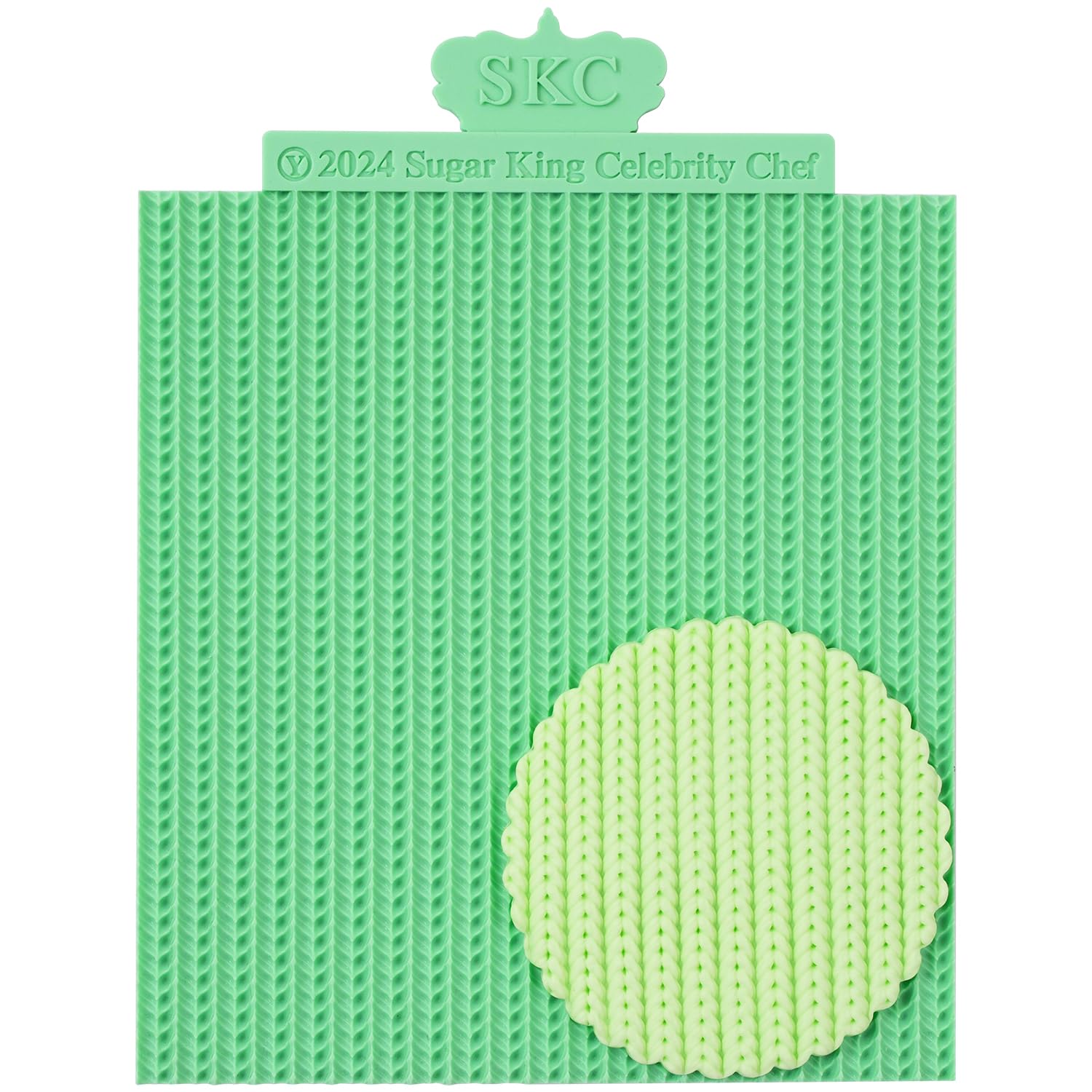 KALAIEN Sweater Texture Fondant Impression Mats
