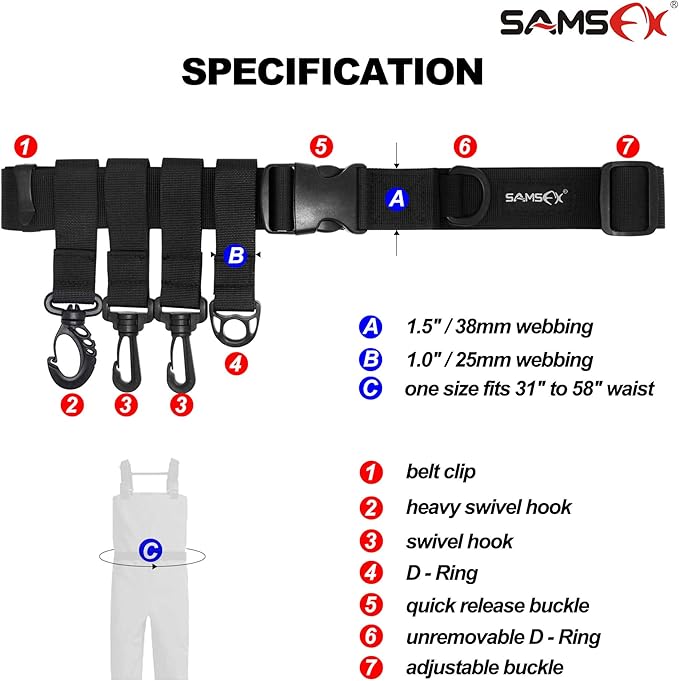 best wading belt for surf fishing