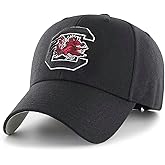 Officially Licensed South Carolina MVP Hat Black/White Primary Gamecocks University Team Logo Adjustable Baseball Sports Cap