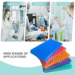 Plastic Tube Rack，Test Tube with Double Panel 96
