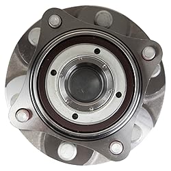 TRQ 2 Piece Front Wheel Bearing & Hub Assembly Set