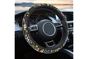 Steering Wheel Cover Neoprene Material Most Cars Men&Women Universal 15 inch Premium Non-Slip Spring Steering Wheel Protector