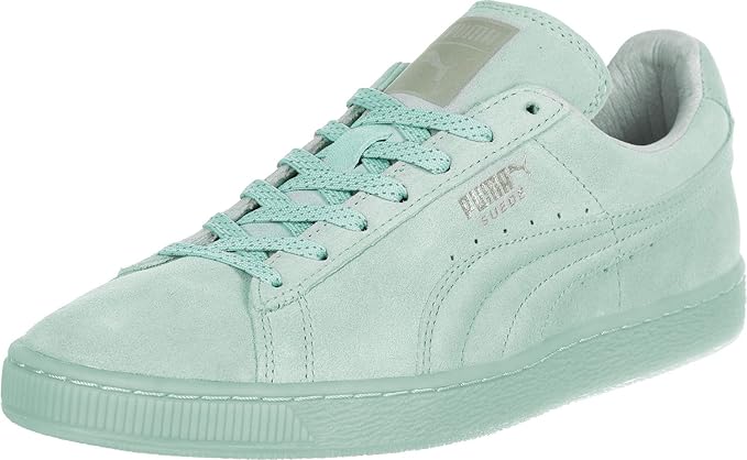 suede puma mint