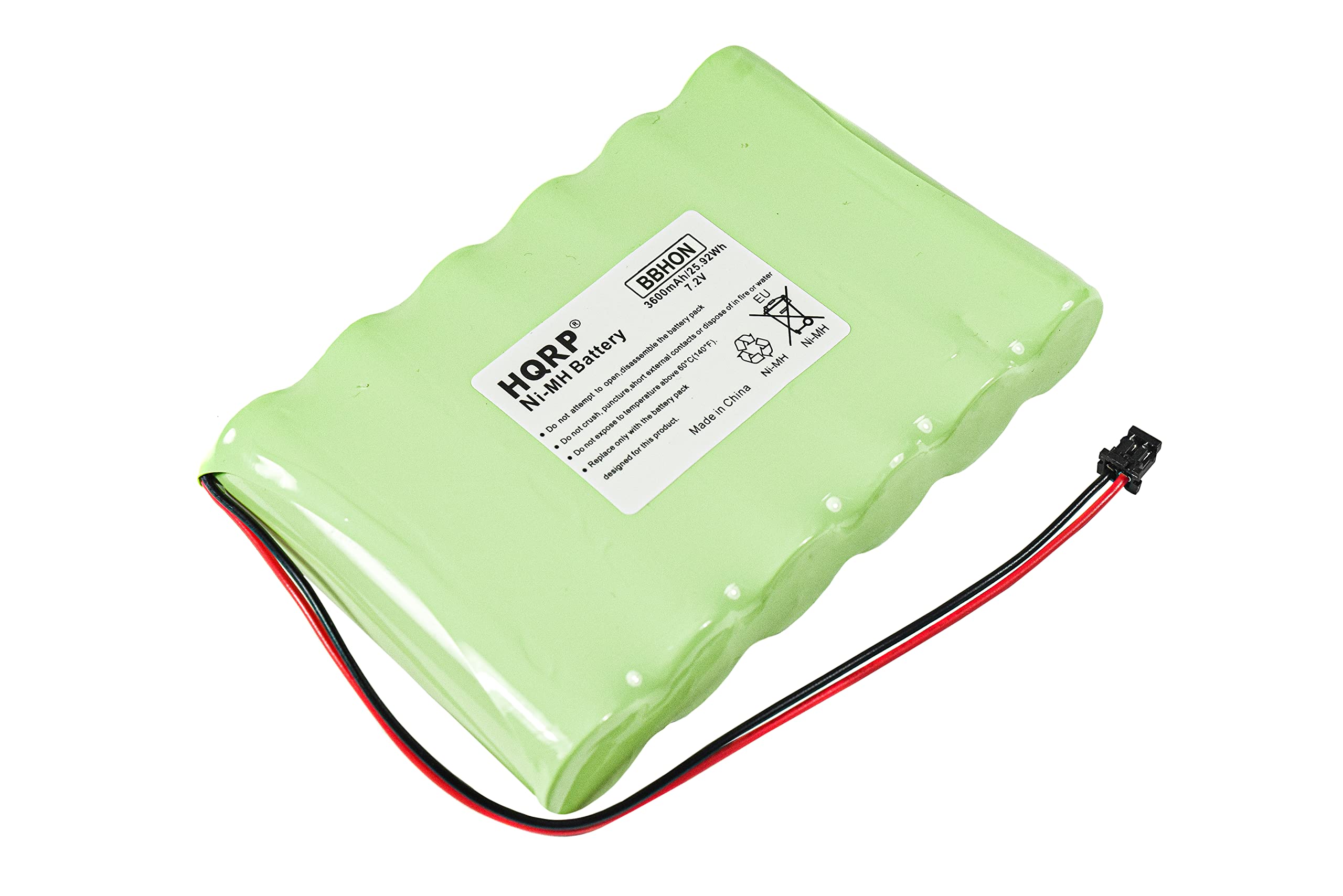 Photo 1 of HQRP Battery for DSC IMPASSA SCW9057 SCW9055 Alarm Panel 9057 SCW-9057 SCW-9055 9O57 6PH-H-4/3A3600-S-D22 ADT 17000145 17000152 Security System 6PH-H-4/3A36OO-S-D22 7.2V 3600mAh