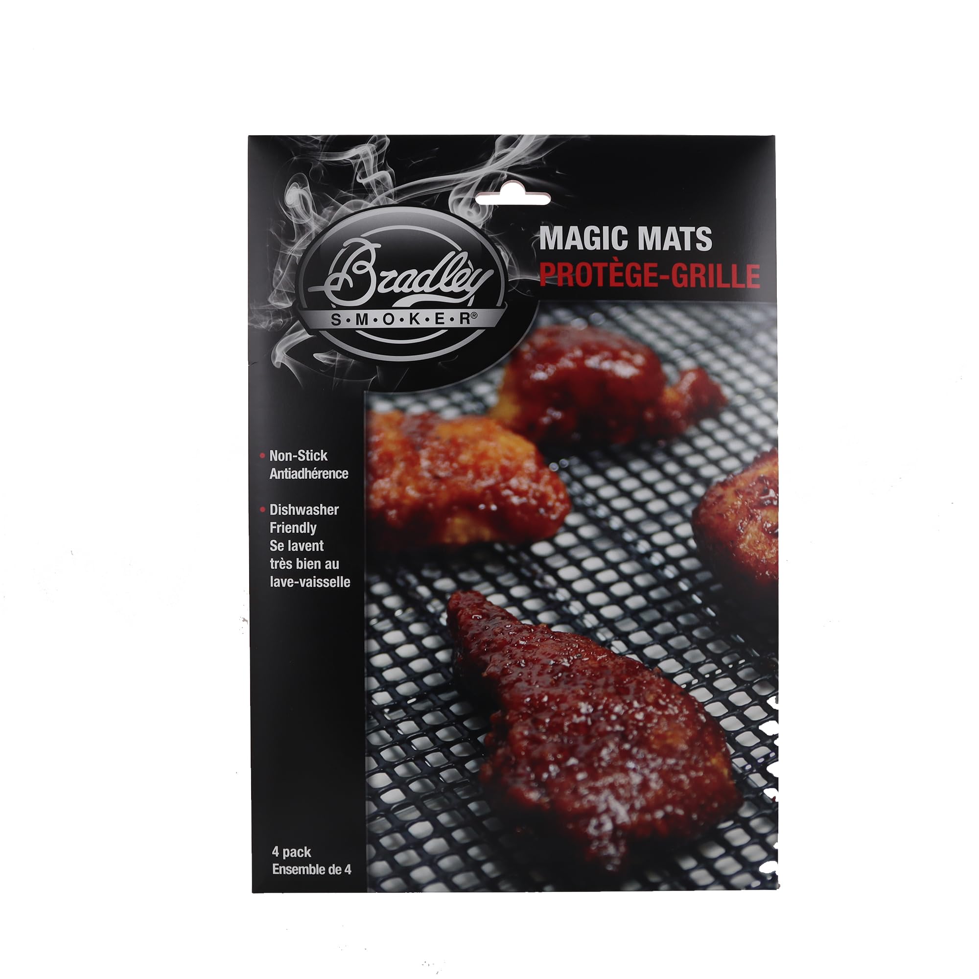 Bradley Smokers BTNSMAT4 4009920 Non-Stick Silicone Mat, Black