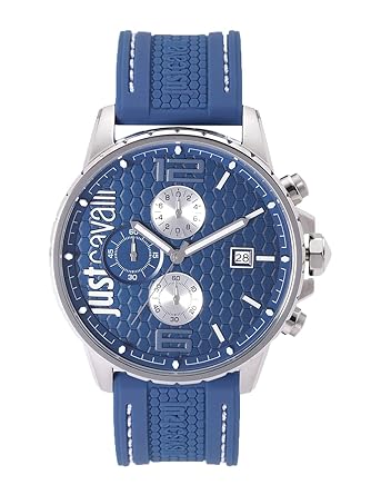 Blue Chronograph Mens Watch-JC1G063P0035