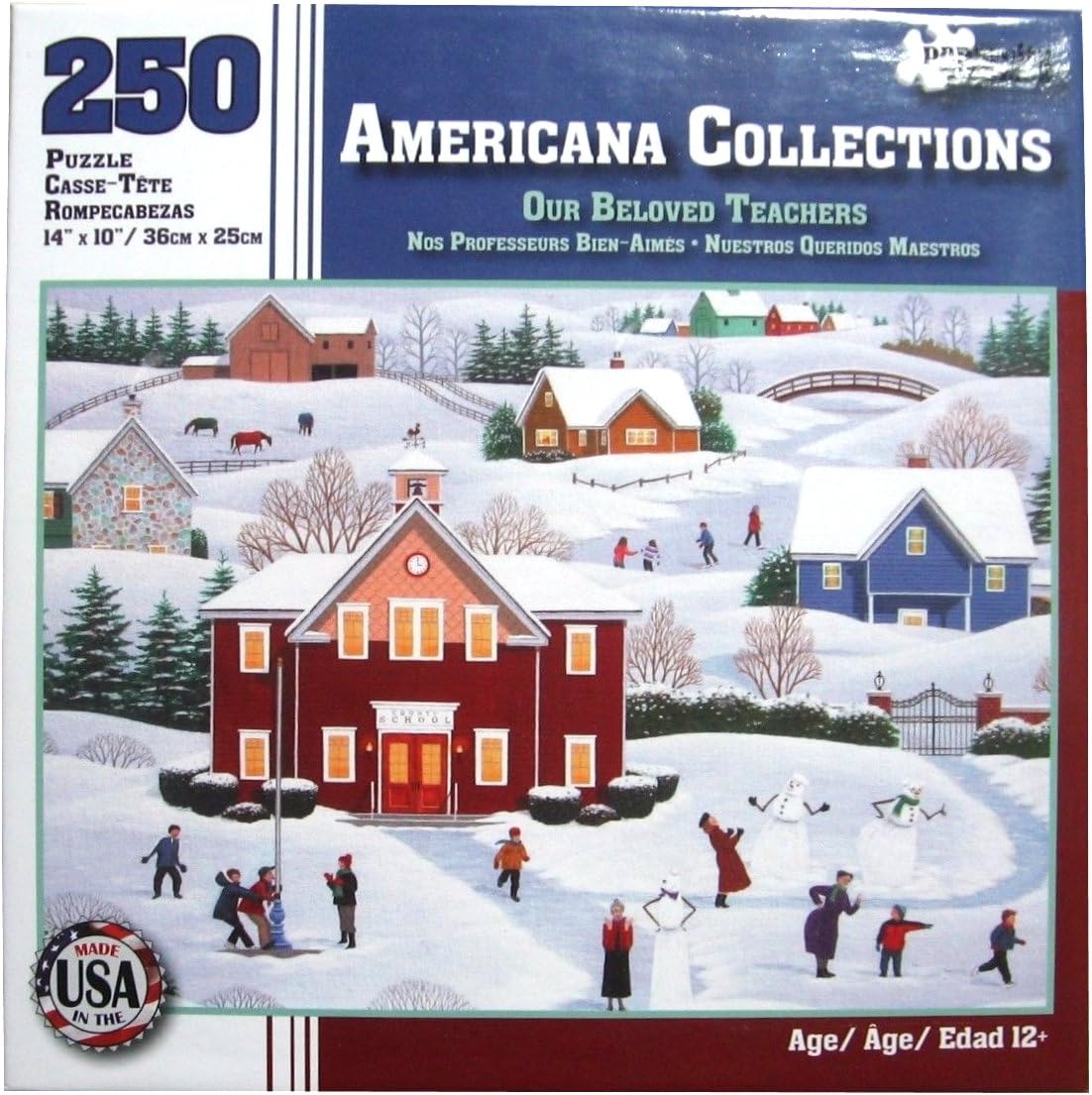 Americana Collections, Our Beloved Teachers - 250 Piece Jigsaw Puzzle