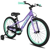 JOYSTAR NEO 20" 24" Kids Mountain Bike for Boys Girls 5-12 Years | 20" Kids Bike with Training Wheels, 24 Inch Bike with Kickstand, Dual Brake (Coaster+Handbrake),