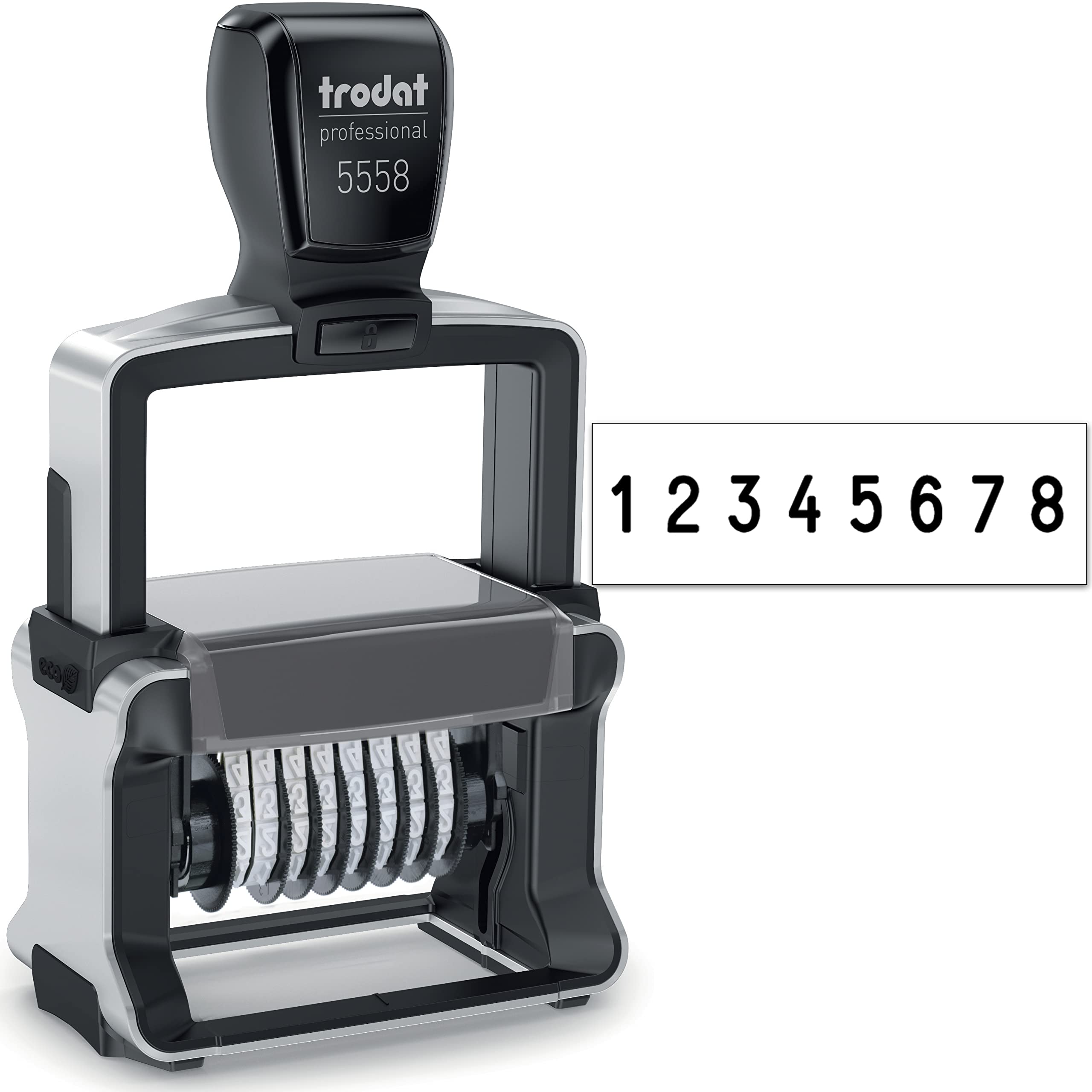 Rubber Stamp Creation Heavy Duty Numberer, 8 Digit