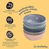 Vital Baby Nourish Bowls 5 Pack Stackable BPA-Free EarthSmart Microwave Safe view 3