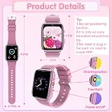 clleylise Kids Smart Watch with 26 Games HD Camera 4-16 Years Learning view 7