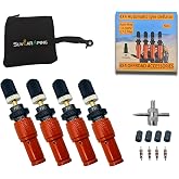 CZC AUTO 4-Piece Tire Deflator Kit - Adjustable 10-30 PSI For Off-Road, Jeep, Trucks - View #3