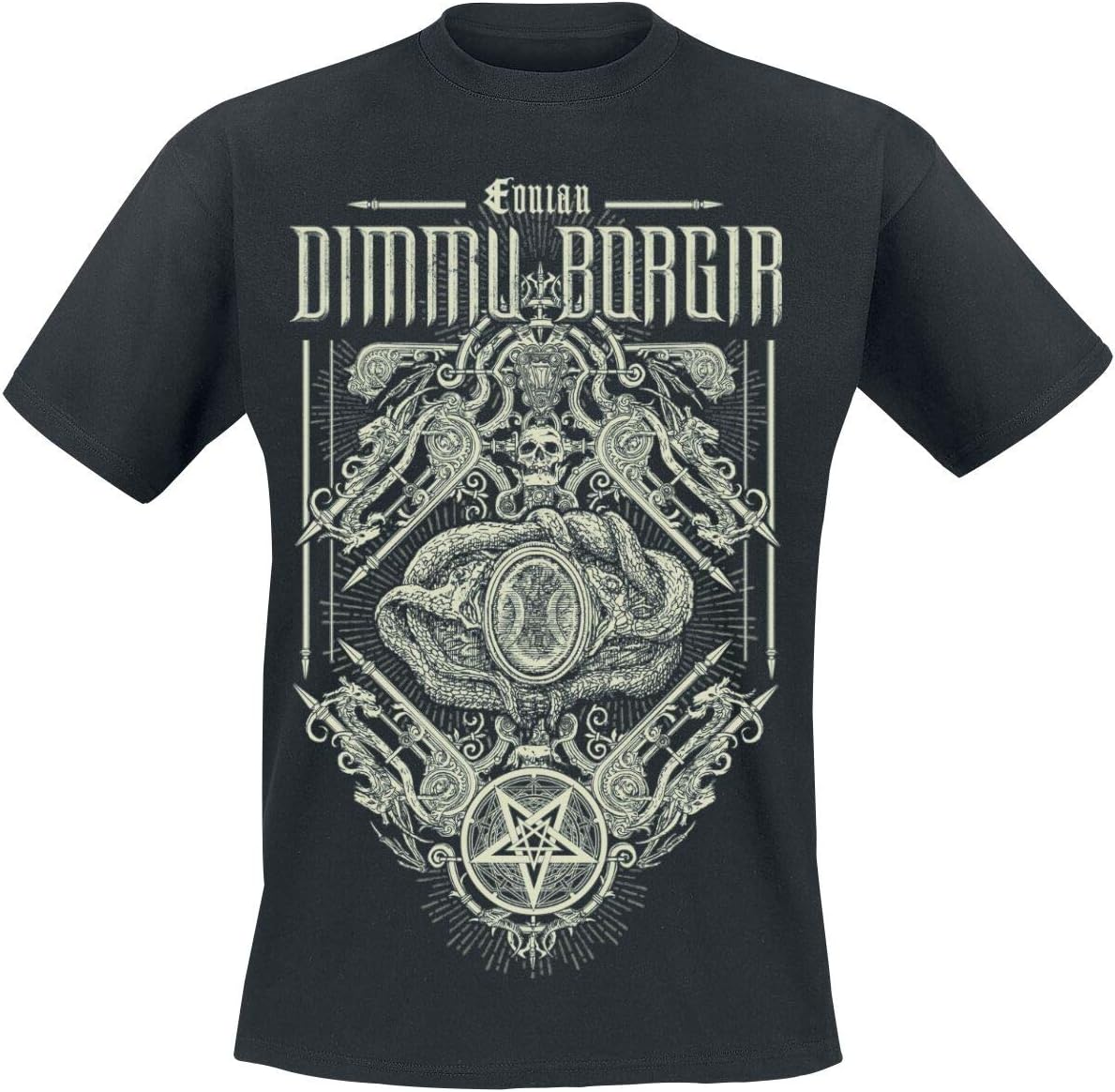 Eonian - Snakes Ornaments T-Shirt Black XL