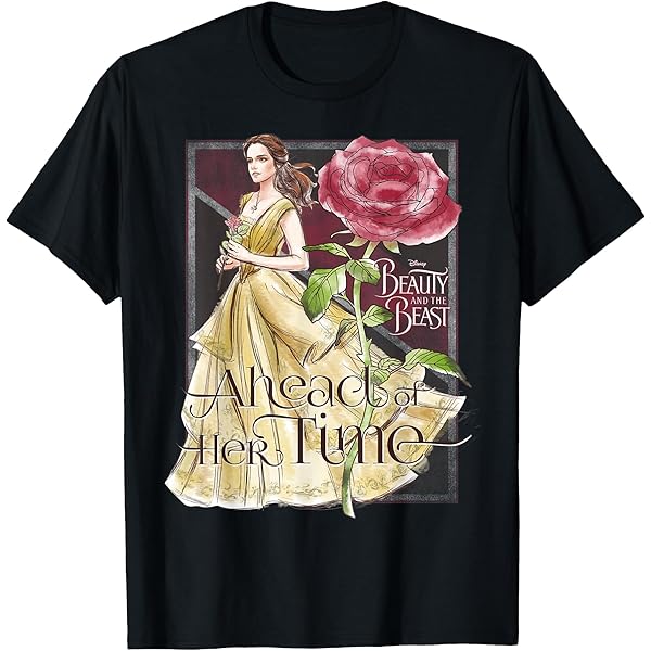 Amazon.com: Disney Beauty & The Beast Wardrobe Tres Chic Graphic T