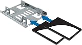 StarTech 2.5 to 3.5 SATA Bracket Kit Dual SSD HDD Mounting Bay BRACKET25X2 view 5