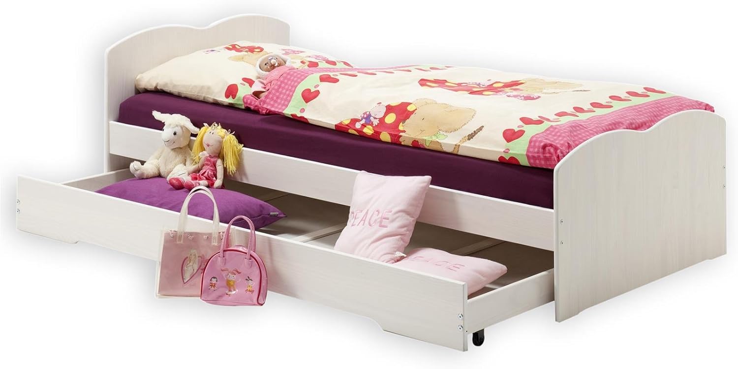 cot with pull out bed