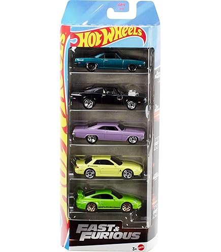 Amazon.com: Hot Wheels Fast & Furious 5Pk Vehicles : Toys