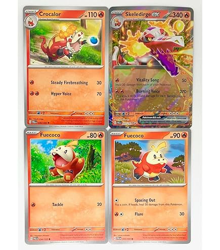 ポケモンカードゲーム FUECOCO/CROCALOR/SKELEDIRGE ex PSA10 PSA 10 Fuecoco/Crocalor/Skeledirge EX Sequential Set 2023