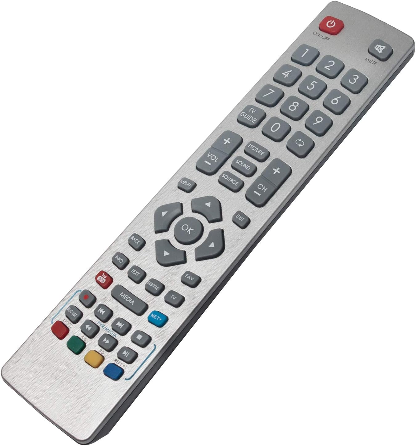 ALLIMITY Remote Control Replacement Fit for TV LC-32CFE6131K LC-43CFE6131K LC-49CFE6031K LC-32CFE6351K LC-32CFE6352K LC-49CFE6351K LC-55CFE6352K LC-43CFE6241K LC-49CFE6241K - Image 4