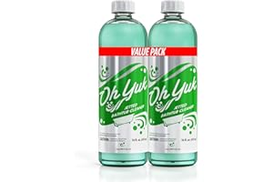 Oh Yuk Jetted Bathtub Cleaner for Jet Tubs, Whirlpools, The Most Effective Jetted Tub Cleaner, Septic Safe | Two 16 Ounce Bottles!