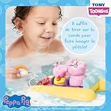 Toomies Peppa Pig Pull and Go Pedalo Bath Toys for Toddlers view 5