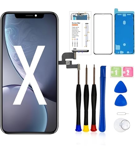 Batterie 5400 mAh Haute Capacité pour iPhone X (A1865,A1901,A1902) avec